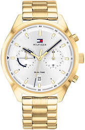 Tommy Hilfiger Srebrny/Stal w odcieniu złota Ø44 mm 1791726