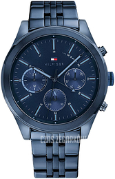 Tommy Hilfiger Ashton Niebieski/Stal Ø44 mm 1791739