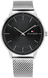 Tommy Hilfiger Hendrix Czarny/Stal Ø43 mm 1791842