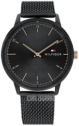 Tommy Hilfiger Hendrix Czarny/Stal Ø43 mm 1791845