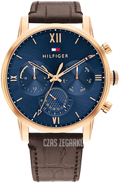Tommy Hilfiger Sullivan Niebieski/Skóra Ø44 mm 1791933