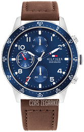 Tommy Hilfiger Jimmy Niebieski/Skóra Ø44 mm 1791946