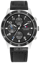 Tommy Hilfiger Jimmy Szary/Skóra Ø44 mm 1791947