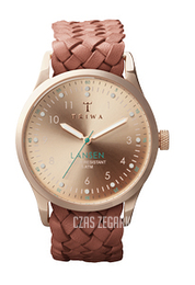 Triwa Lansen Rose Różowe złoto/Skóra Ø38 mm LAST101