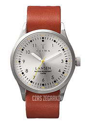 Triwa Lansen Stirling Srebrny/Skóra Ø38 mm LAST102