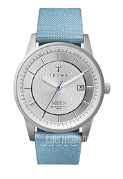 Triwa Niben Stirling Srebrny/Skóra Ø38 mm NIST101-CANVAS