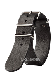 Triwa Black 20mm Skóra STLE102