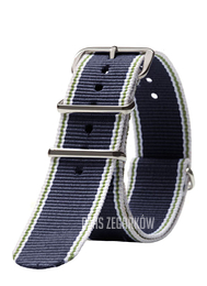Triwa Armband Denim Nato 20mm Tkanina STNY129