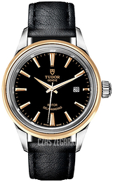 Tudor Style Czarny/Skóra Ø28 mm 12103-0009