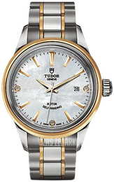 Tudor Style Biały/Stal w odcieniu złota Ø28 mm M12103-0017