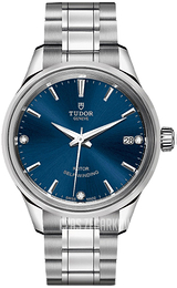 Tudor Style Niebieski/Stal Ø34 mm M12300-0012
