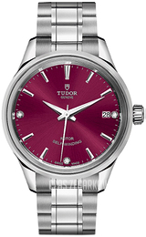 Tudor Style Czerwony/Stal Ø34 mm M12300-0014