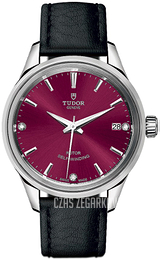 Tudor Style Czerwony/Skóra Ø34 mm 12300-0015