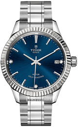 Tudor Style Niebieski/Stal Ø34 mm M12310-0017