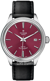 Tudor Style Czerwony/Skóra Ø38 mm 12500-0012