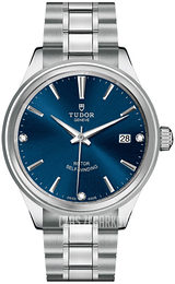 Tudor Style Niebieski/Stal Ø38 mm M12500-0013