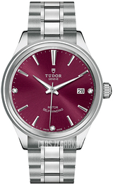 Tudor Style Czerwony/Stal Ø38 mm M12500-0015