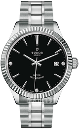 Tudor Style Czarny/Stal Ø38 mm M12510-0009