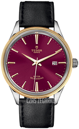 Tudor Style Czerwony/Skóra Ø41 mm 12703-0014