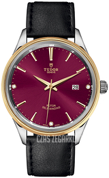 Tudor Style Czerwony/Skóra Ø41 mm 12703-0016