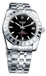 Tudor Classic Date Czarny/Stal Ø38 mm 21010-62580-BIDSTL