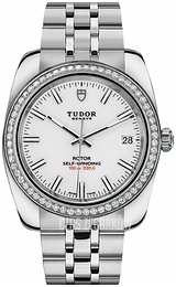 Tudor Classic Date Biały/Stal Ø38 mm 21020-0010