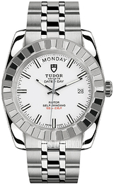 Tudor Classic Date Day Biały/Stal Ø41 mm 23010-0020