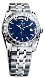 Tudor Classic Date-Day Niebieski/Stal Ø41 mm 23010-62110-BLIDSTL