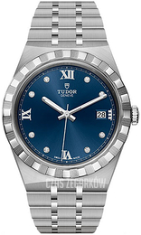 Tudor Royal Niebieski/Stal Ø38 mm M28500-0006