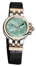 Tudor Clair De Rose Zielony/18 karatowe żółte złoto Ø26 mm 35101-GRDBSTS
