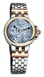 Tudor Clair De Rose Niebieski/18 karatowe żółte złoto Ø30 mm 35401-65740-BLDSTL