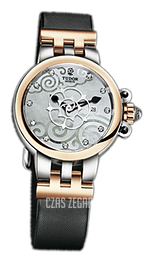 Tudor Clair De Rose Biały/18 karatowe żółte złoto Ø30 mm 35401-WHDDBSTS