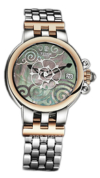 Tudor Clair De Rose Wielokolorowy/18 karatowe żółte złoto Ø34 mm 35701-65770-MTDSTL