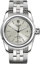 Tudor Glamour Date Srebrny/Stal Ø26 mm M51000-0003