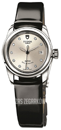 Tudor Glamour Date Srebrny/Skóra Ø26 mm M51000-0019