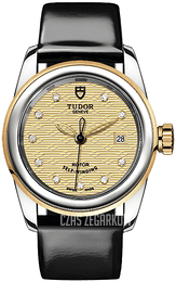 Tudor Glamour Date Żółte złoto/Skóra Ø26 mm M51003-0021
