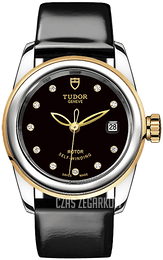 Tudor Glamour Date Czarny/Skóra Ø26 mm M51003-0023