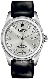 Tudor Glamour Date Srebrny/Skóra Ø31 mm M53000-0026