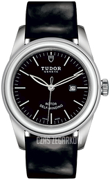 Tudor Glamour Date Czarny/Skóra Ø31 mm M53000-0039