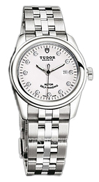 Tudor Glamour Date Biały/Stal Ø31 mm 53000-68030-WDIDSTL