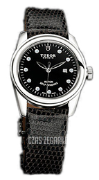 Tudor Glamour Date Czarny/Skóra Ø31 mm 53000-BDIDBLZS