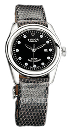 Tudor Glamour Date Czarny/Skóra Ø31 mm 53000-BDIDGLZS