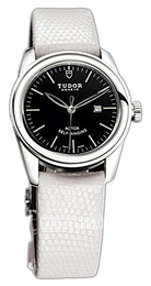 Tudor Glamour Date Czarny/Skóra Ø31 mm 53000-BIDWLZS