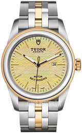 Tudor Glamour Date Żółte złoto/Stal w odcieniu złota Ø31 mm M53003-0003