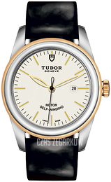 Tudor Glamour Date Biały/Skóra Ø31 mm M53003-0071