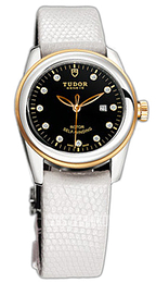 Tudor Glamour Date Czarny/Skóra Ø31 mm 53003-BDIDWLZS