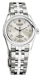 Tudor Glamour Date Srebrny/Czeramiczna Ø31 mm 53010W-68030W-SDIDSTL