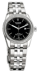 Tudor Glamour Date Czarny/Stal Ø31 mm 53020-68030-BIDSTL