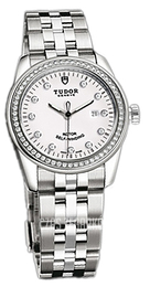 Tudor Glamour Date Biały/Stal Ø31 mm 53020-68030-WDIDSTL