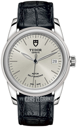 Tudor Glamour Date Srebrny/Skóra Ø36 mm M55000-0042